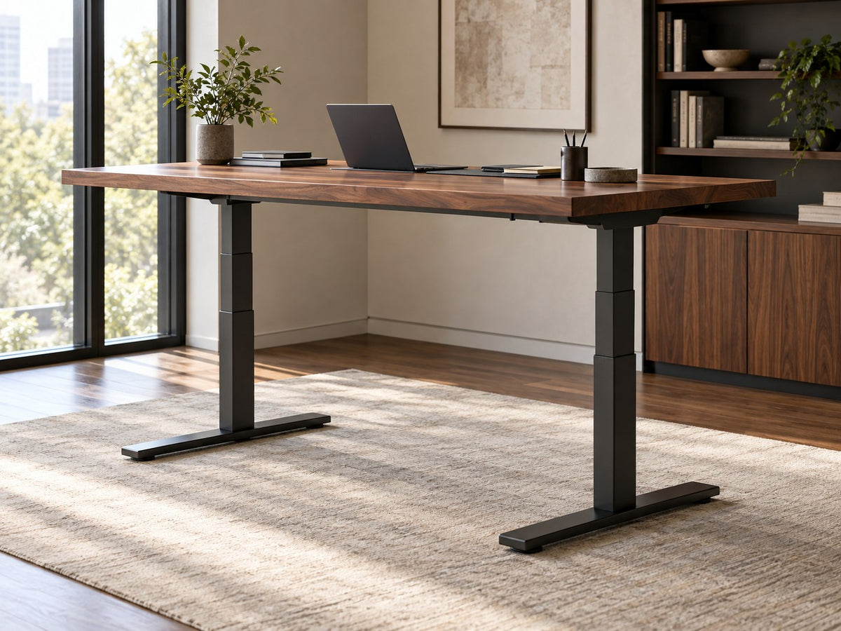Height-Adjustable Executive Desk